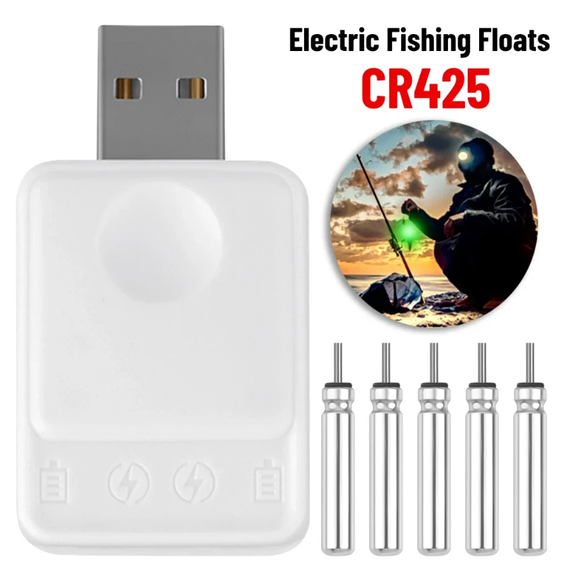 Fish Finder Charger - 2026 Fishing Floats CR425 Battery Charger(Battery