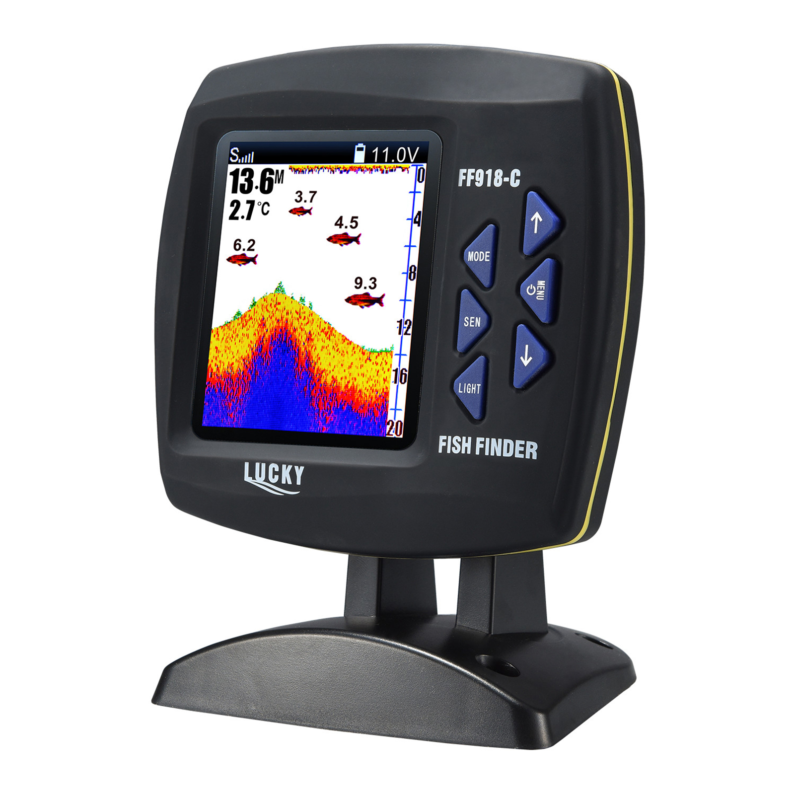 Fish Finder Wired Transducer S - Fish Finder Transducer ulasan dan harga