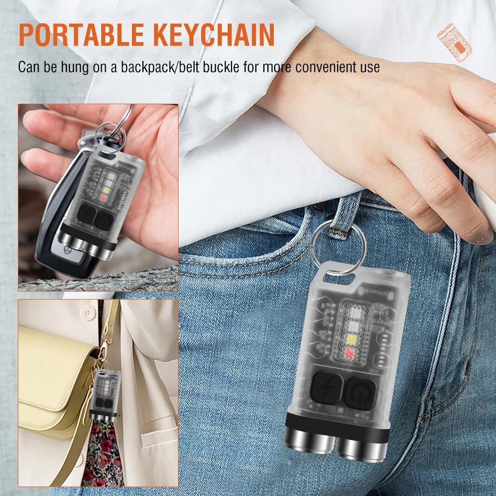 BORUiT V3 LED Keychain Portabl - Fishing Light ulasan dan harga