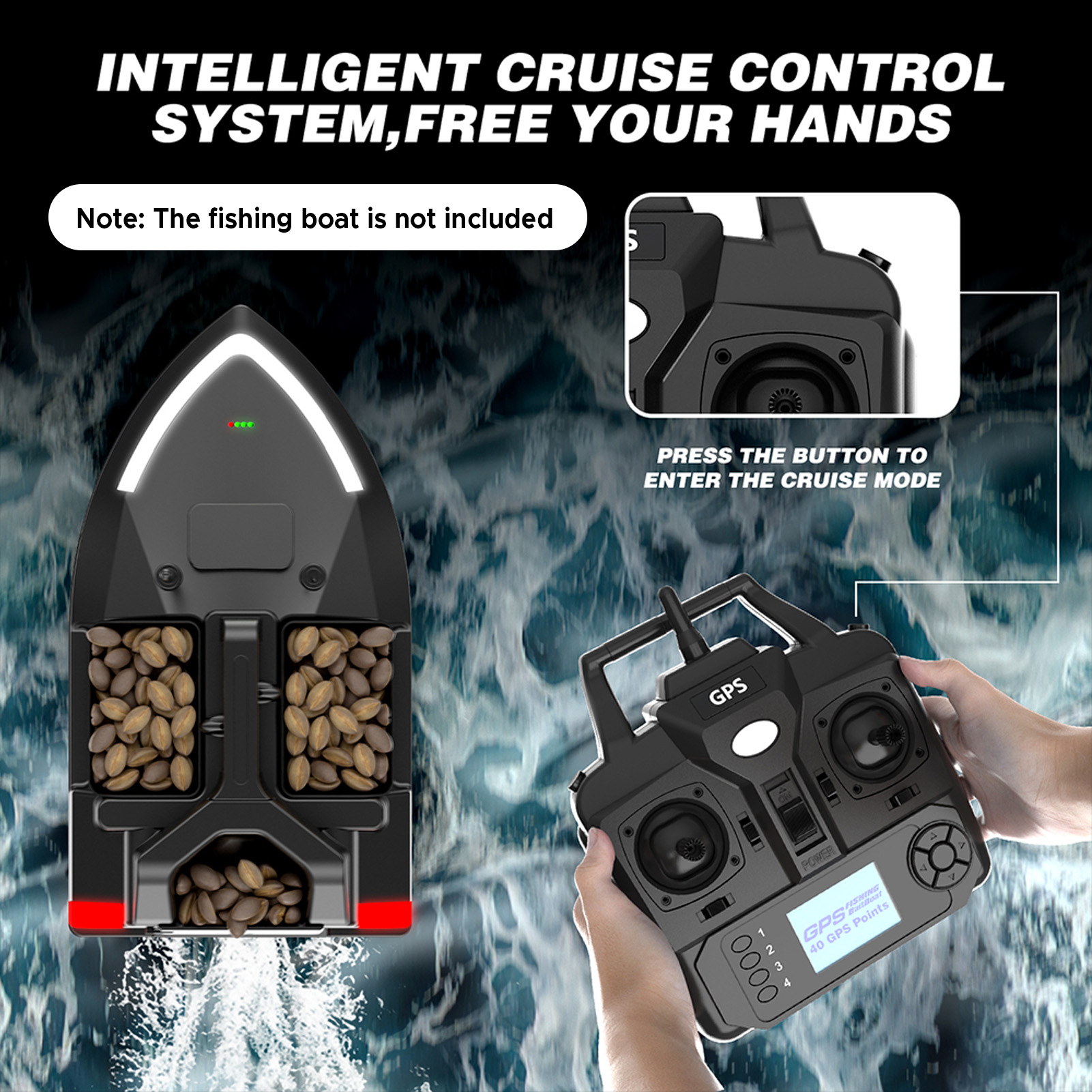 Remote Control for V020 GPS Fi - Fishing Gps ulasan dan harga