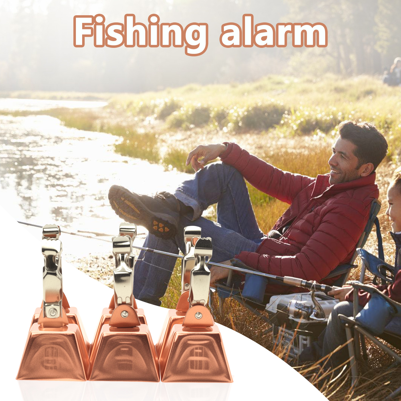 Fishing Bell Alarm Stainless S - Bite Alarm ulasan dan harga