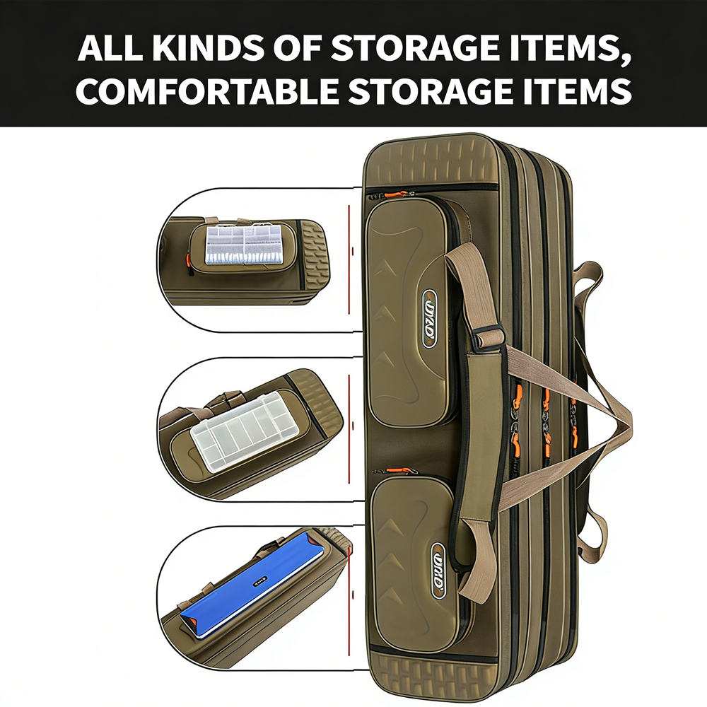Multifunctional Fishing Rod Ba - Fish Finder Case ulasan dan harga