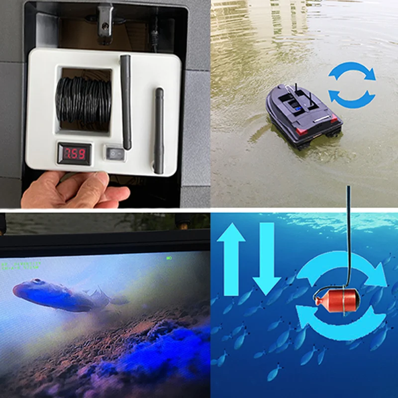 Updated TL 7inch 500M Fisheye  - Fishing Depth Finder ulasan dan harga