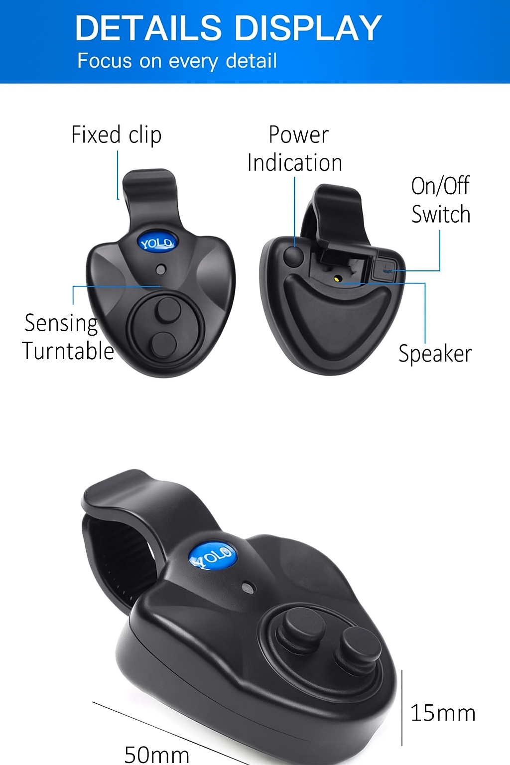 Electronic Fishing Bite Alarm  - Fish Finder Battery ulasan dan harga