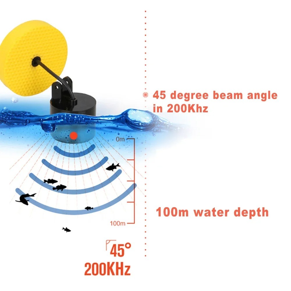 Wireless Sonar Detection Fish  - Fish Finder Cable ulasan dan harga