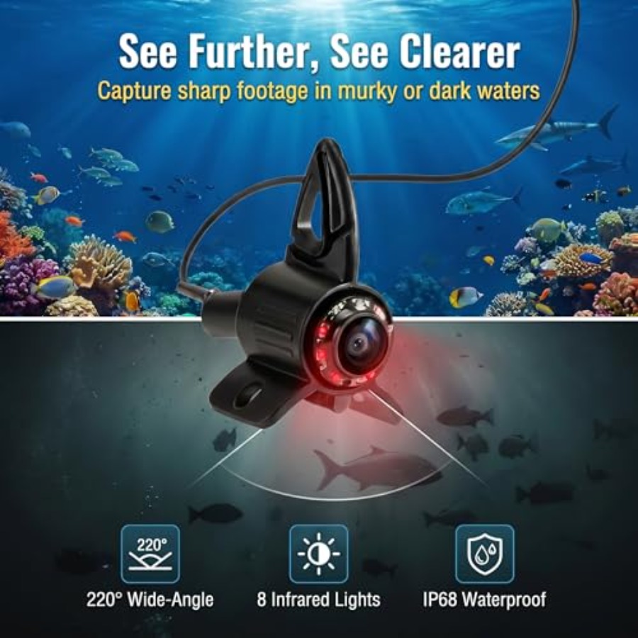 Underwater Fishing Finder Came - Fish Finder Portable ulasan dan harga