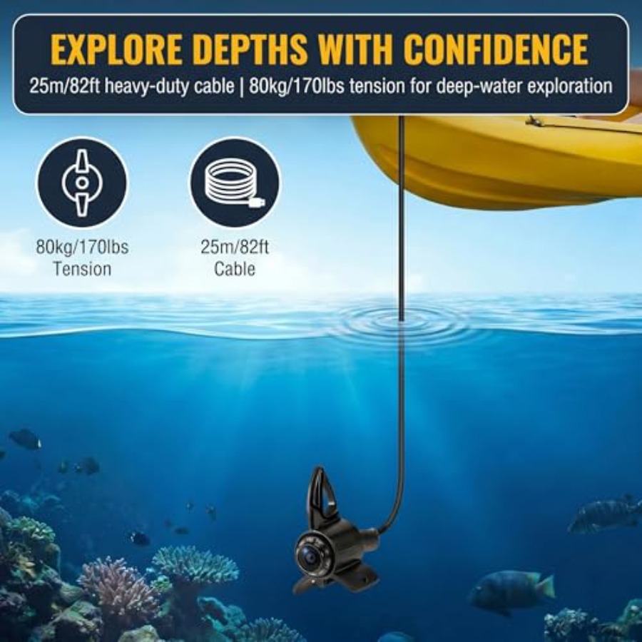 Underwater Fishing Finder Came - Fish Finder Portable ulasan dan harga