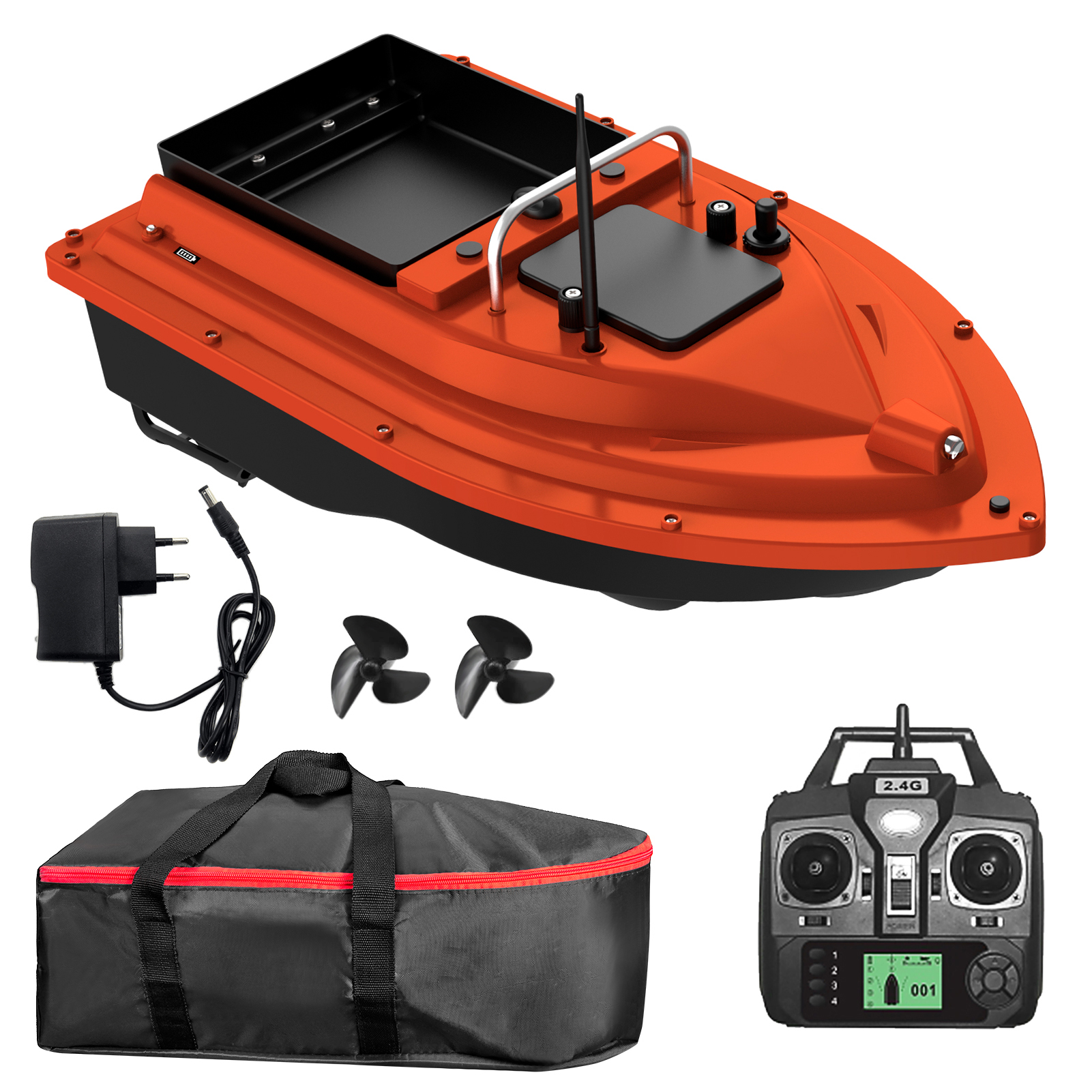 D16E GPS Fishing Bait Boat wit - Fishing Gps ulasan dan harga