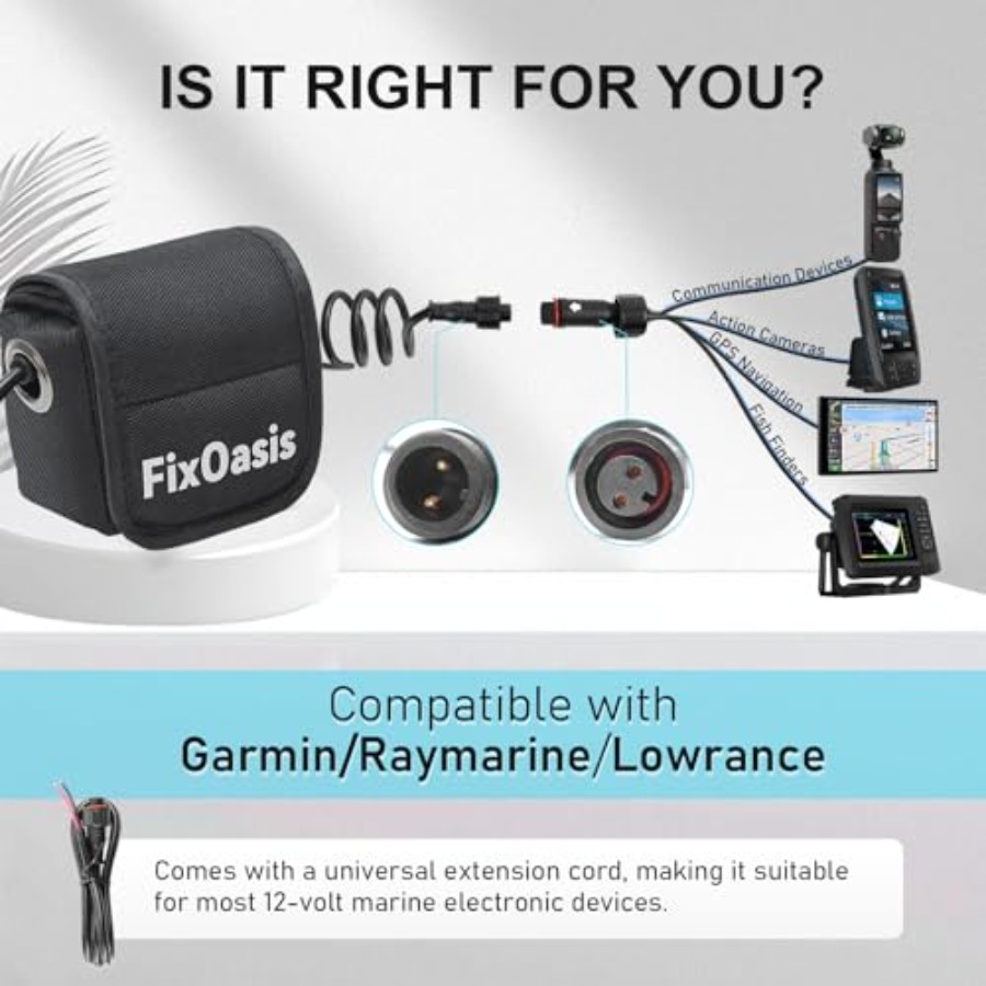 Kayak marine fish finder batte - Fish Finder Charger ulasan dan harga