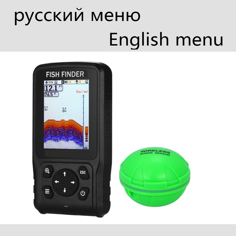 Portable Sonar Sensor Transduc - Fish Finder Portable ulasan dan harga