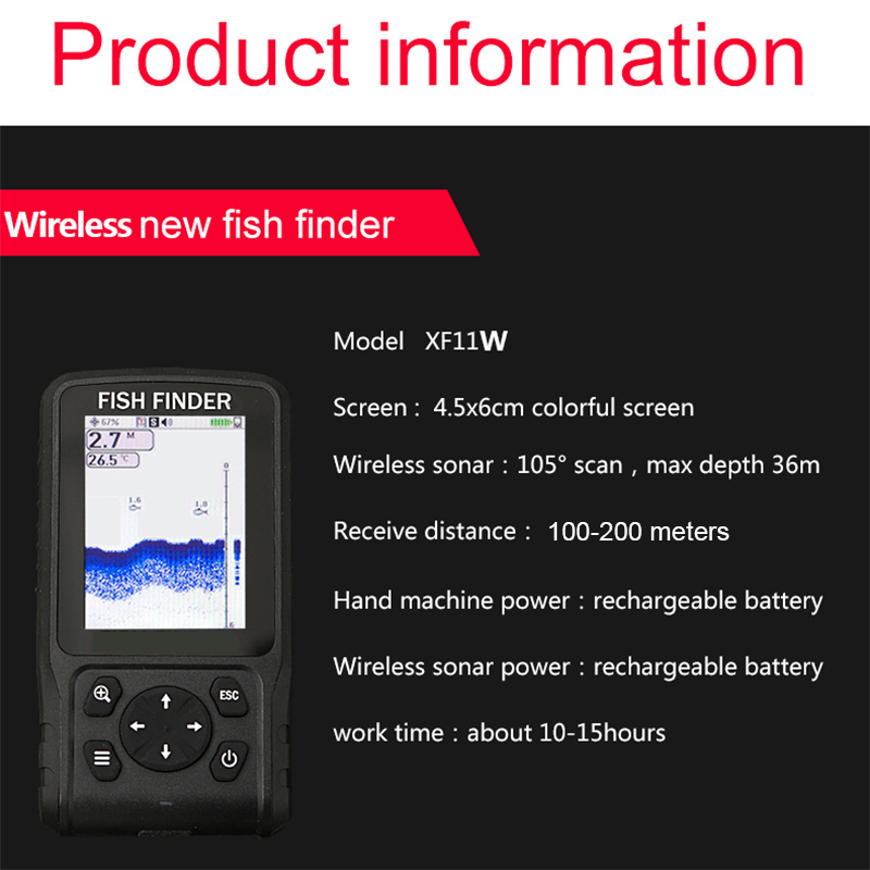Portable Sonar Sensor Transduc - Fish Finder Portable ulasan dan harga