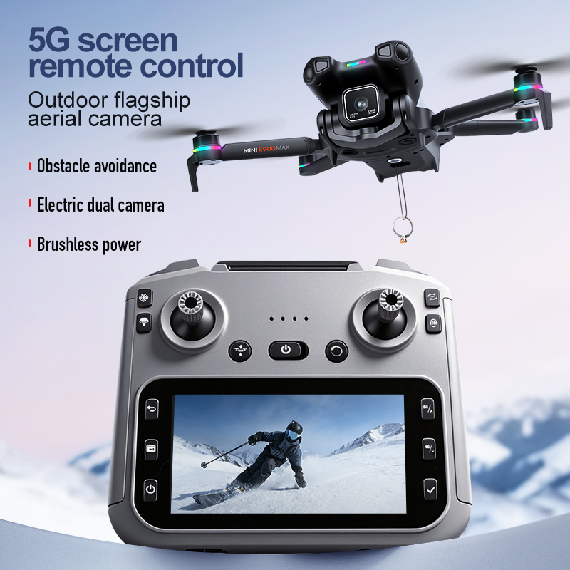 New K900 MAX GPS Drone Cam Fis - Fishing Camera ulasan dan harga